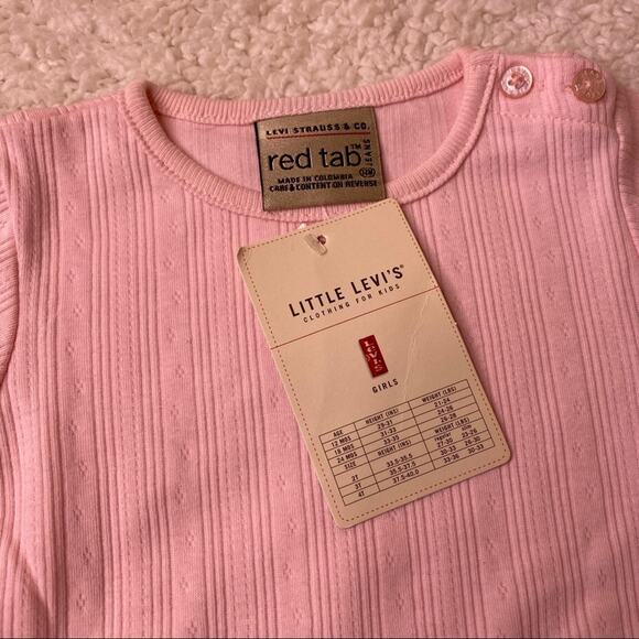 Levi’s Red Tab Onsie and Skirt Set 12 Months - Picture 3 of 10